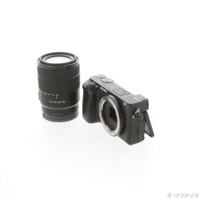 【中古】SONY(ソニー) α6400 ILCE-6400M 高倍率ズームレンズキット ブラック 【348-ud】