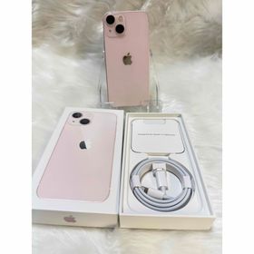 アイフォーン(iPhone)のiphone 13mini 128GBピンク国内版 SIMフリー 「美品」箱付き(スマートフォン本体)