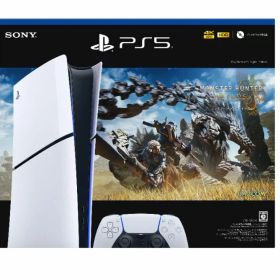 【中古・箱説あり・付属品あり・傷なし】PlayStation5 デジタル・エディション モンスターハンターワイルズ 同梱版プレイステーション5 ゲーム機本体