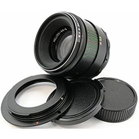 HELIOS 44-2 2/58 Russian USSR Lens M42 Screw Mount + adapter Canon EOS EF Mount 100 70 80 6 D 7D 5D MARK II III(その他)