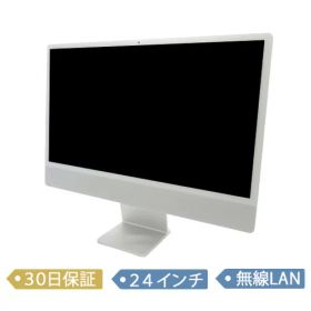 【中古】Apple iMac Retina/Apple M1（8コアCPU/7コアGPU）/メモリ 16GB/SSD 512GB/2021/24インチ/macOS （13.7）/MGTF3J/A/デスクトップ【A】