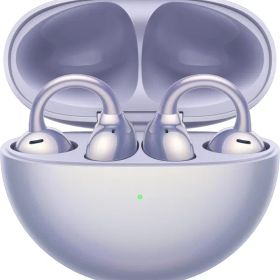 【新品・2営業日で発送】HUAWEI ファーウェイ FreeClip オープンイヤー型ワイヤレスイヤホン パープル