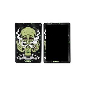 MightySkins Glossy Glitter Skin Compatible with Kindle Fire HD 10 (2023) - Come in Peace | Protective, Durable High-Gloss Glitter Finish |_並行輸入