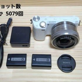 SONY α5000 デジタル一眼レフカメラ バッテリー２個付き