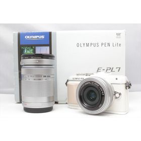 オリンパス(OLYMPUS)のOLYMPUS PEN Lite E-PL7 ダブルズーム ミラーレスカメラ(ミラーレス一眼)