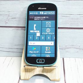 docomo 富士通 F-03K らくらくスマートフォン me blue ブルー 662