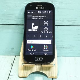 docomo F-03K black らくらくスマートフォン me 989