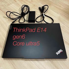 レノボ(Lenovo)のThinkPad E14 gen6 Core ultra5 指紋センサー(ノートPC)