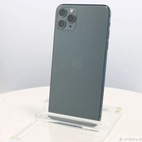 ソフマップ 〔中古品〕 iPhone11 Pro Max 64GB ミッドナイトグリーン MWHH2J／A SIMフリー【258】