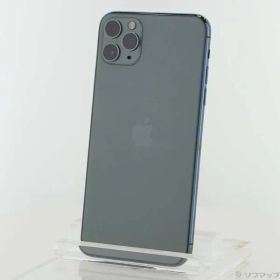 ソフマップ 〔中古品〕 iPhone11 Pro Max 64GB ミッドナイトグリーン MWHH2J／A SIMフリー【349】