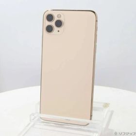 ソフマップ 〔中古品〕 iPhone11 Pro Max 256GB ゴールド MWHL2J／A SIMフリー【344】