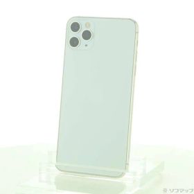 ソフマップ 〔中古品〕 iPhone11 Pro Max 256GB シルバー MWHK2J／A SoftBank【269】