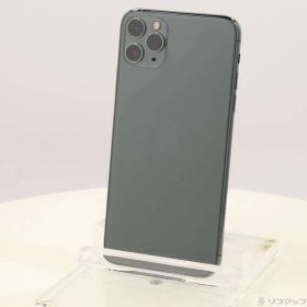 ソフマップ 〔中古品〕 iPhone11 Pro Max 256GB ミッドナイトグリーン MWHM2J／A SoftBank【258】