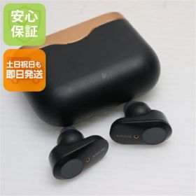 【中古】美品 WF-1000XM3 ブラック ワイヤレスイヤホン SONY 安心保証 土日祝発送OK