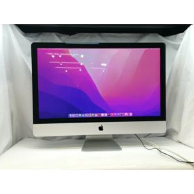 【中古】Apple iMac 27インチ Retina 5Kディスプレイモデル MK472J/A (Late 2015)【札幌】保証期間1ヶ月【ランクC】