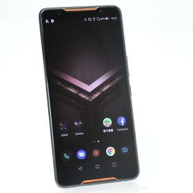 【液晶美品】SIMフリーASUS ROG Phone Z01QD 128GB ブラック