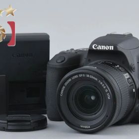 【中古】Canon キヤノン EOS Kiss X9 EF-S 18-55 IS STM レンズキット ブラック シャッター回数僅少