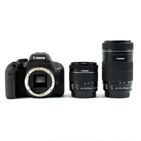 キヤノン Canon EOS Kiss X9i ダブルズームキット デジタル 一眼レフカメラ 【中古】