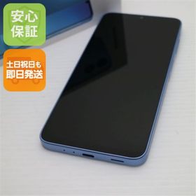 サムスン(SAMSUNG)の新品同様 SIMフリー Galaxy A25 5G ブルー スマホ SAMSUNG 即日発送 土日祝発送OK M444(スマートフォン本体)