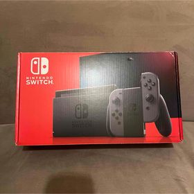 ニンテンドースイッチ(Nintendo Switch)のNintendo Switch グレー 美品/付属品完備 (家庭用ゲーム機本体)