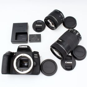 キヤノン(Canon)のわずかシャッター数2768枚 CANON EOS 9000D ダブルズームキット(デジタル一眼)
