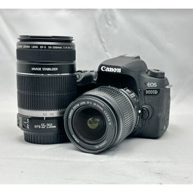 ショット数3,600枚！Canon EOS 9000D ダブルズームレンズキット(デジタル一眼)