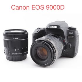 キヤノン(Canon)のCanon EOS 9000D標準&望遠ダブルレンズセット(デジタル一眼)