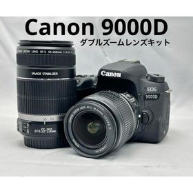 Canon EOS 9000Dダブルズームレンズセット♪Wifi装備♪(デジタル一眼)