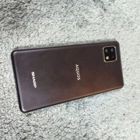 AQUOS sense4 lite ブラック スマホ