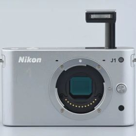 【中古】Nikon ニコン 1 J1 標準ズームレンズキット シルバー