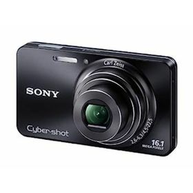 【中古】ソニー SONY デジタルカメラ Cybershot W570 1610万画素CCD 光学ｘ5 ブラック DSC-W570/B(コンパクトデジタルカメラ)
