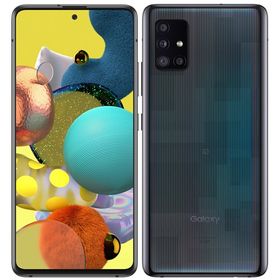 Galaxy A51 5G SCG07 au [プリズム ブリックス ブラック]