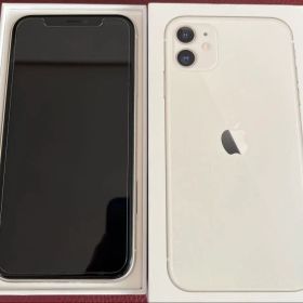 iphone11本体64gbホワイト 箱付