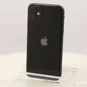 ソフマップ 〔中古品〕 iPhone11 64GB ブラック MWLT2J／A SoftBank【344】