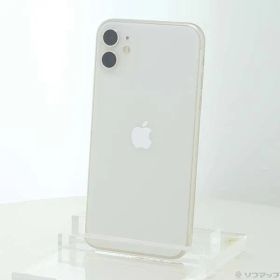 ソフマップ 〔中古品〕 iPhone11 64GB ホワイト MHDC3J／A SIMフリー【258】