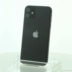 ソフマップ 〔中古品〕 iPhone11 64GB ブラック MWLT2J／A SoftBank【269】