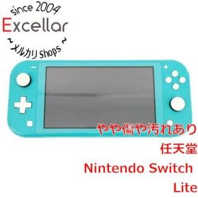 [bn:13] 任天堂 Nintendo Switch Lite(ニンテンドースイッチ ライト) HDH-S-BAZAA ターコイズ 本体のみ 本体・液晶画面いたみ