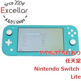 [bn:16] 任天堂 Nintendo Switch Lite(ニンテンドースイッチ ライト) HDH-S-BAZAA ターコイズ 本体のみ 本体・液晶画面いたみ