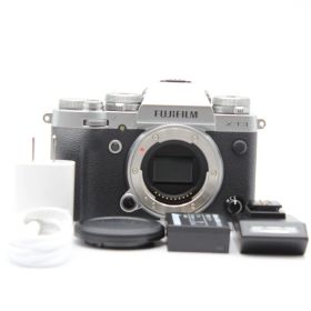 ■美品■ FUJIFILM ミラーレス一眼カメラ X-T3ボディ シルバー X-T3-S No.C02653