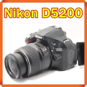 シャッター数新品級 Nikon D5200 一眼レフ スマホ転送 ニコン 290k2283