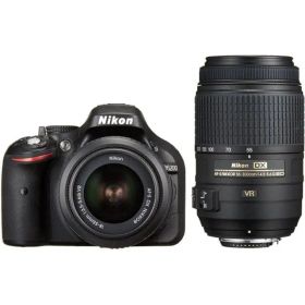 ニコン デジタル一眼 Nikon D5200 ダブルズームキット 中古 新品SDカード付き 届いてすぐに使える 動画撮影 手振れ補正 美品 長期保証