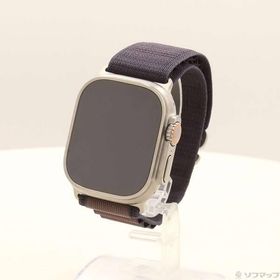 〔中古〕Apple(アップル) Apple Watch Ultra 2 GPS + Cellular 49mm チタニウムケース インディゴアルパインループ〔352-ud〕
