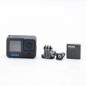 GoPro HERO12 Black｜5.3K動画対応 アクションカメラ｜強力手ブレ補正・防水・Vlog／スポーツ撮影向け ゴープロ【中古】