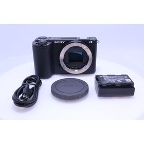 ソニー(SONY)の【極美品】SONY ZV-E10M2 ボディ ブラック(ミラーレス一眼)