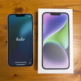 アップル(Apple)の⭐︎美品⭐︎iPhone14 128GB パープル(スマートフォン本体)