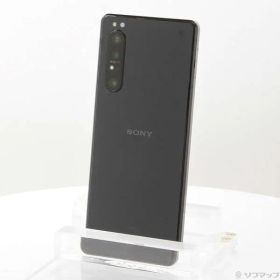ソフマップ 〔中古品〕 Xperia 1 II 128GB ブラック AUXP1II auロック解除SIMフリー【349】