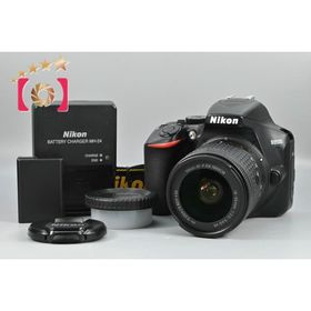 【中古】Nikon ニコン D5300 AF-P 18-55 G VR レンズキット ブラック
