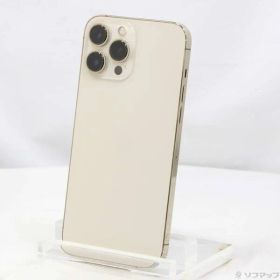 ソフマップ 〔中古品〕 iPhone13 Pro Max 256GB ゴールド MLJA3J／A SIMフリー【344】