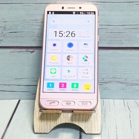 Softbank SHARP シンプルスマホ4 704SH ピンク 美品 807