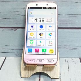 Softbank SHARP シンプルスマホ4 704SH ピンク 606